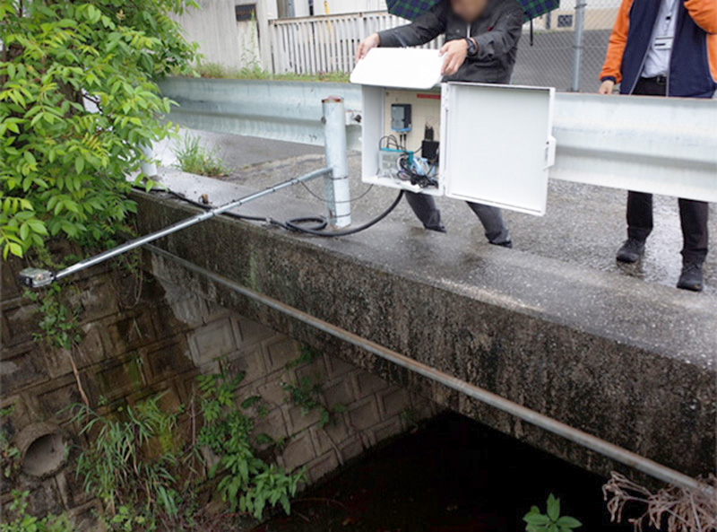 ⑥赤地排水機場