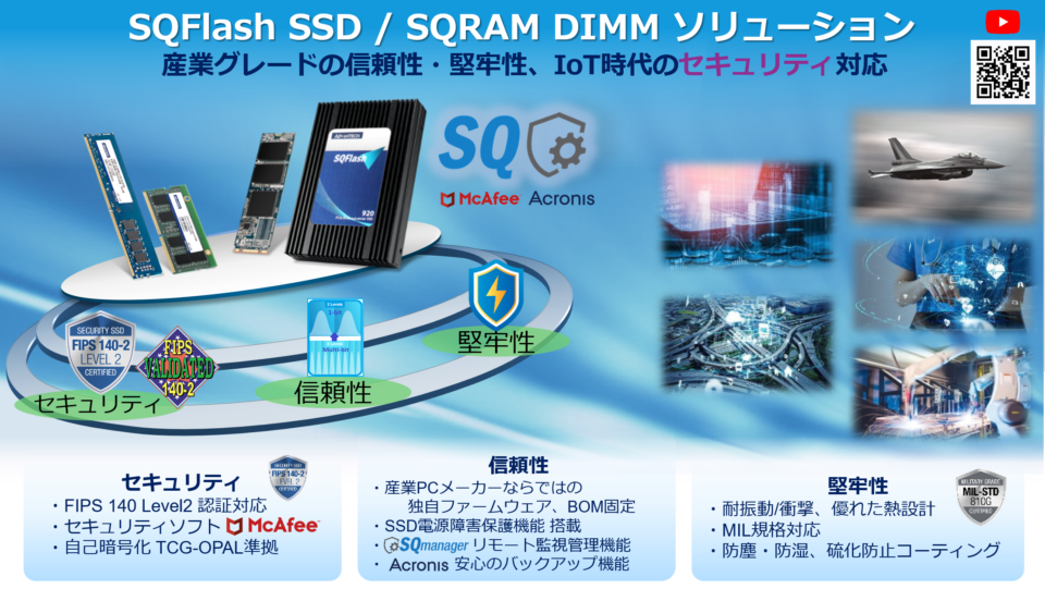 SQ SSD DIMM ソリューション